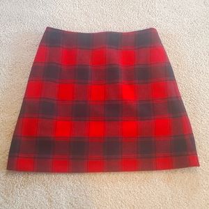 Uniqlo Flannel size 4 lined skirt